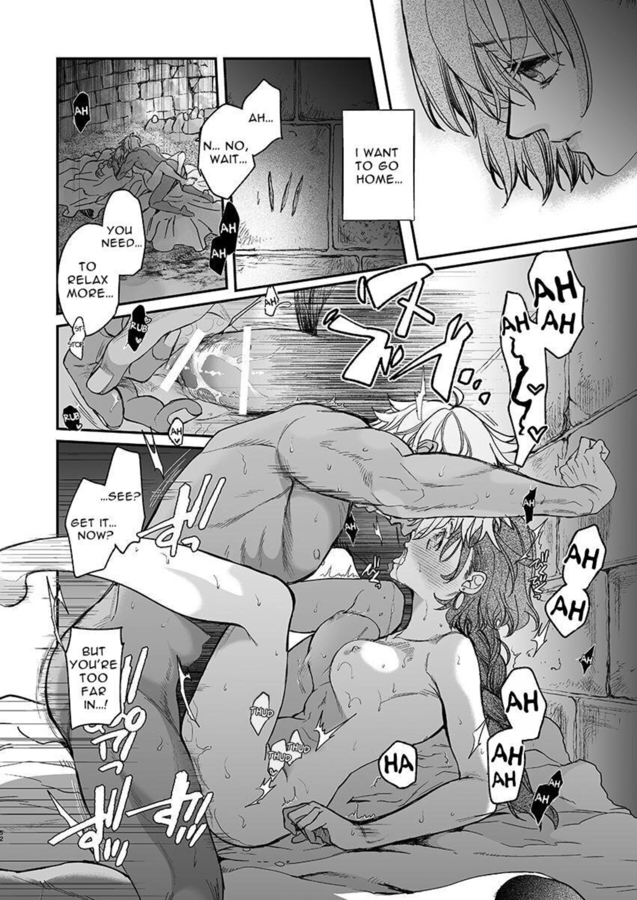 Hentai Manga Comic-The Condemned Wise Woman and The Loathsome Prince Who Adores Her・First Part-Read-49